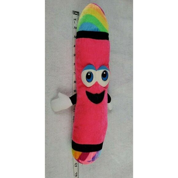 Crayon Plush Teacher Classroom Homeschool Back To School Writing ELA Grammar - Picture 5 of 6